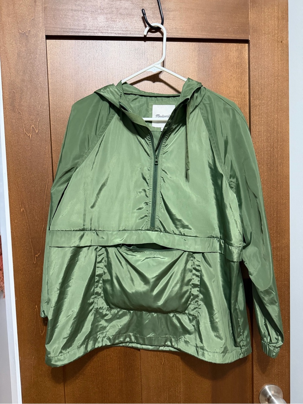 Madewell Lightweight Olive Windbreaker - Women M